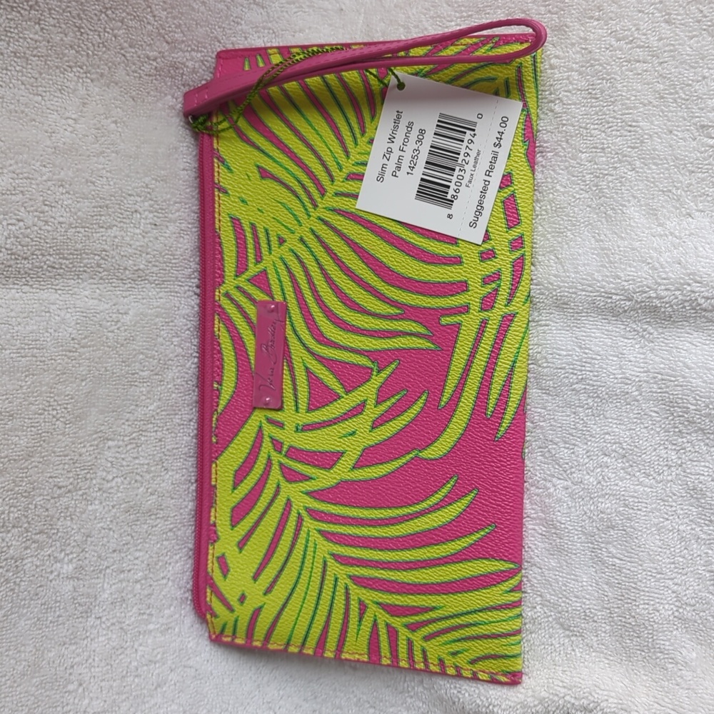 Vera Bradley clutch slim zip wristlet